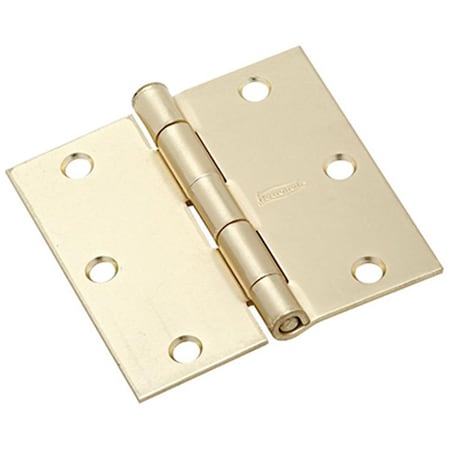 Greengrass N830-232 3 in. Satin Brass Door Hinge GR569400